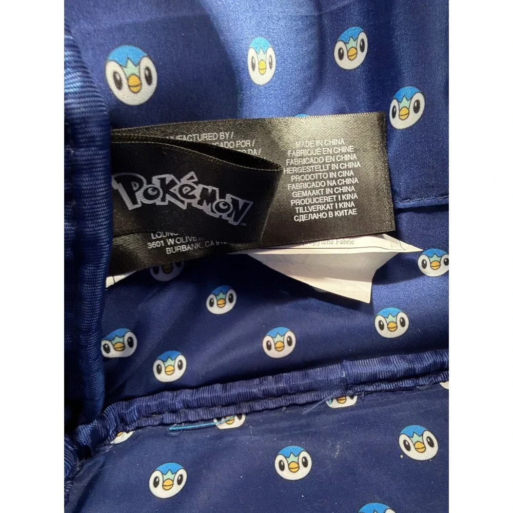 Loungefly Pokemon Piplup Cosplay Mini Backpack Blue‎ Faux Leather